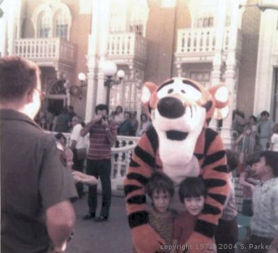 With Tigger on Main Street